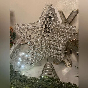 Rachel Zoe Crystal Star Christmas Tree Topper box - not included due too weight